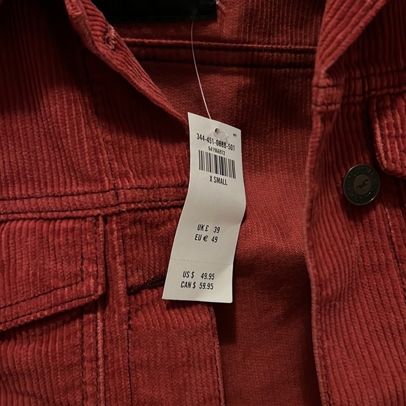 Hollister Ribbed Jean Jacket - Picture 2 of 2